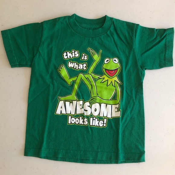 Kids’ Licensed Kermit the Frog Muppets T-Shirt - Picture 1 of 5